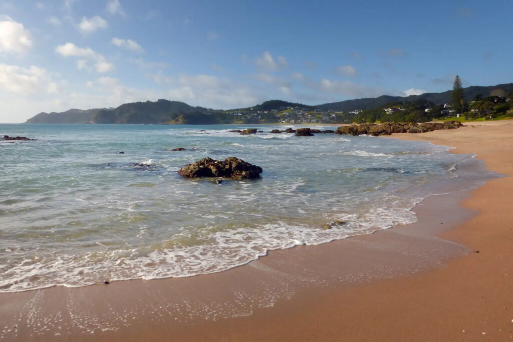scenic view of Langs beach