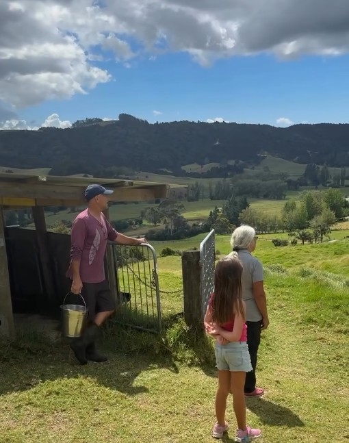 people waiting for the Alpacas when they call